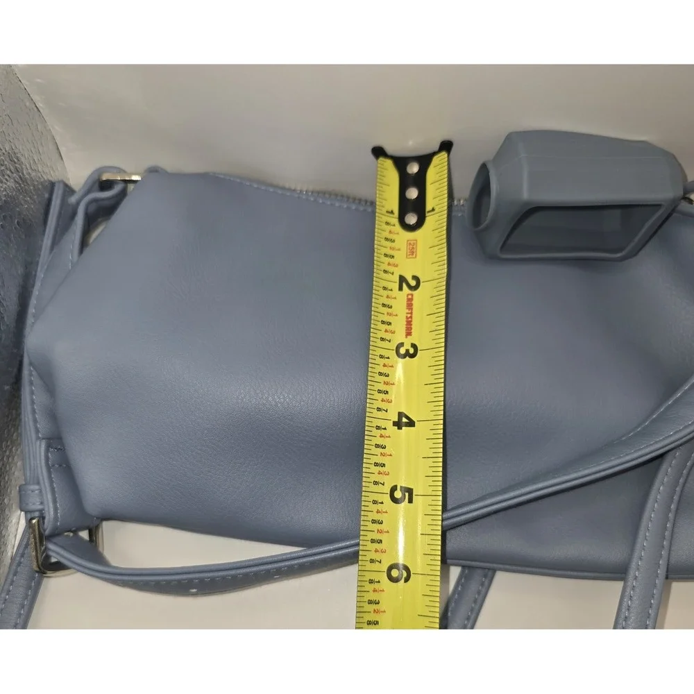 Wild Fable Light Blue Faux Leather Shoulder Crossbody Bag Target NWT -770/A3